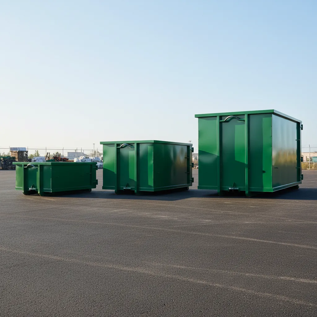 dumpster rental by size square