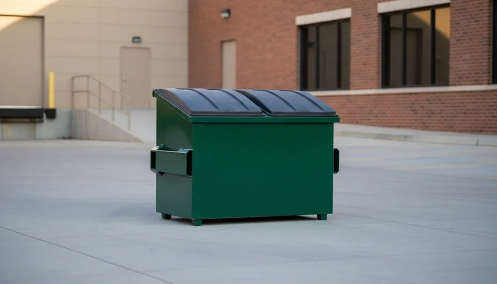 front load dumpster rental wide