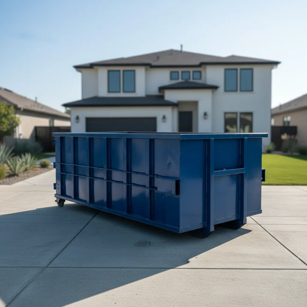 residential dumpster rental square