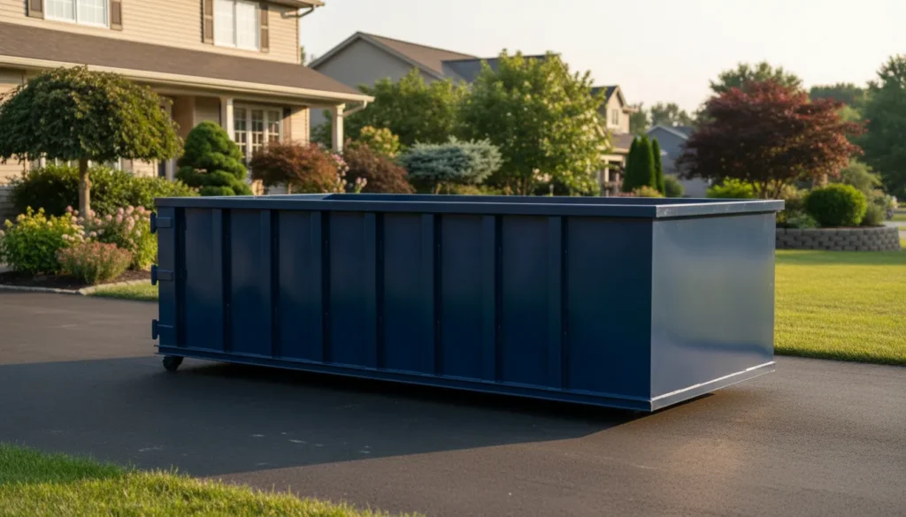 residential dumpster rental wide